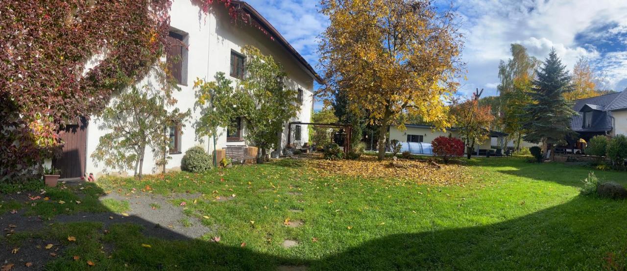 Pokoje V Chalupe Pod Milesovkou Velemin Exteriör bild